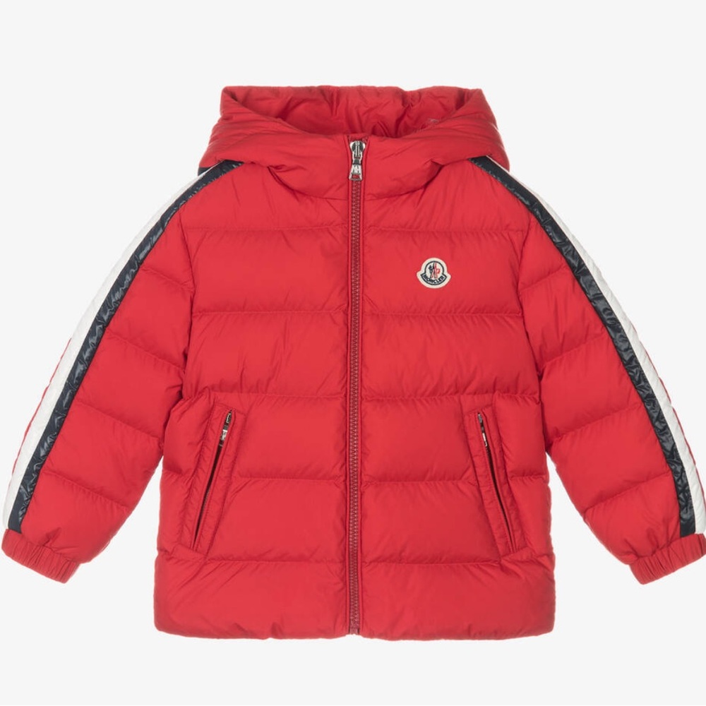 Moncler Enfant
Boys Red Down Puffer Jacket size 10A